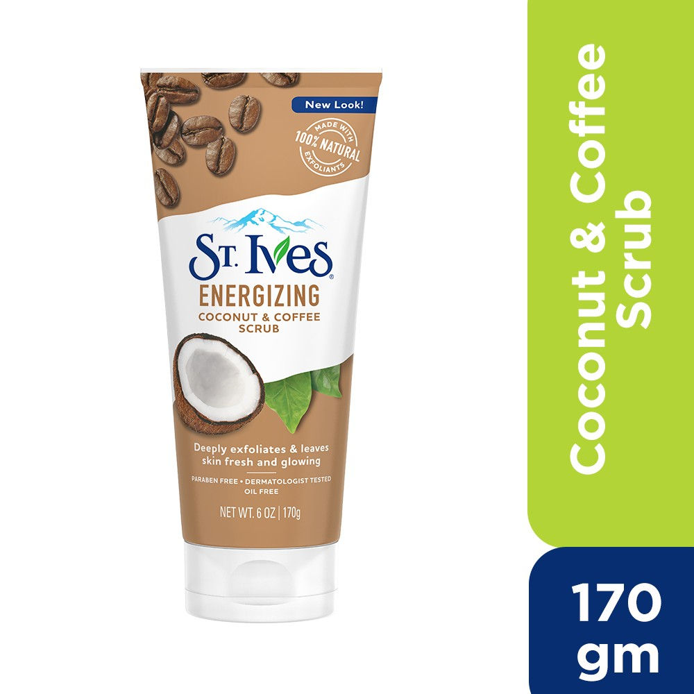 St Ives Energizing Coconut Coffee Scrub At Nykaa Com