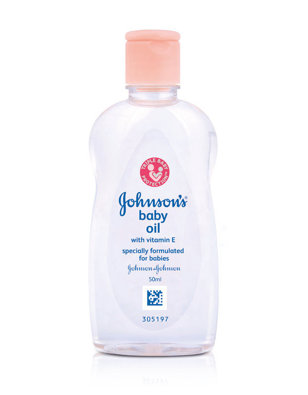 johnson baby oil for acne