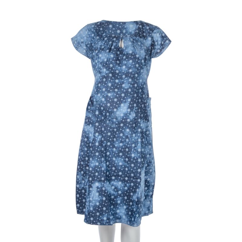 Mee Mee Maternity Dress With Feeding Zipper - Flower Print