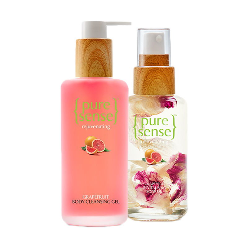 PureSense Bathing Care Cleansing Gel + Body Oil Kit Sulphate And Paraben Free