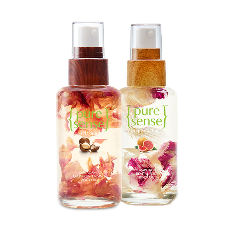 PureSense Regime Revitalising & Deep Nourishing Body Oil Combo Sulphate And Paraben Free