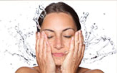 Clean the face