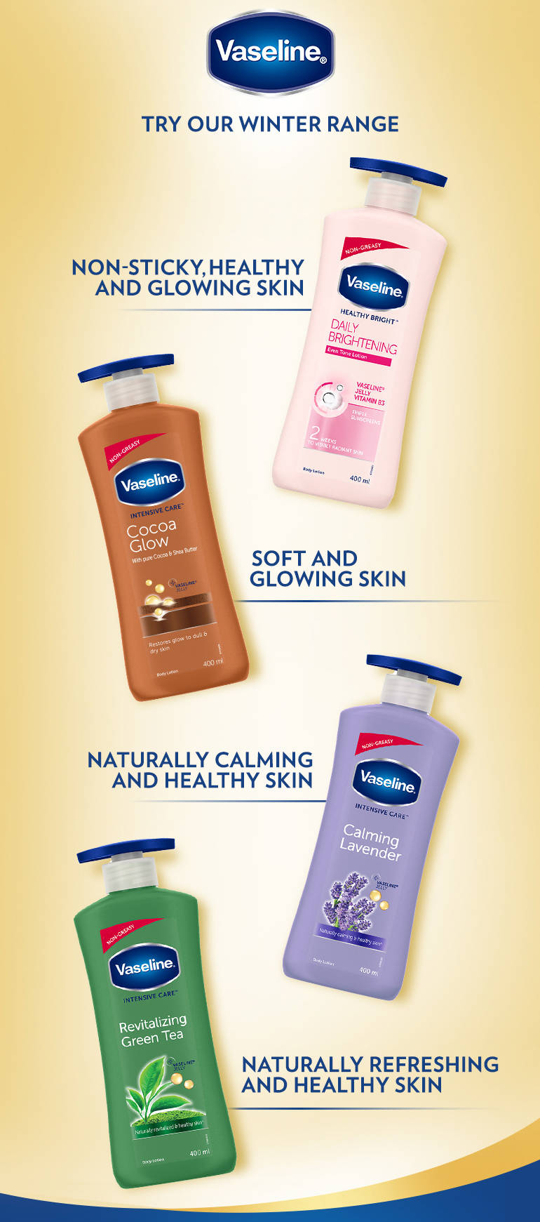 Vaseline Intensive Care Deep Moisture Body Lotion Buy Vaseline