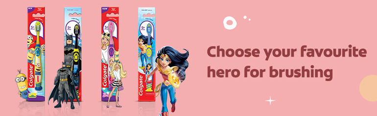 Choose your favourite hero for brushing