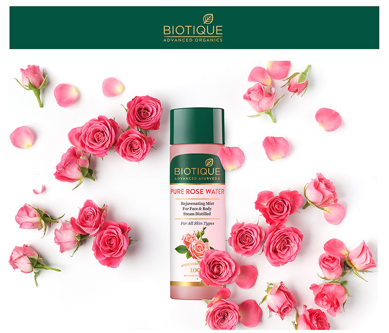biotique rose water toner
