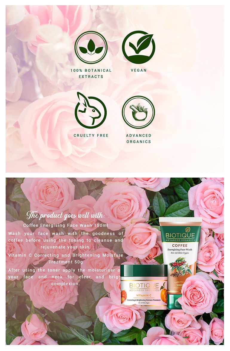 biotique rose water price