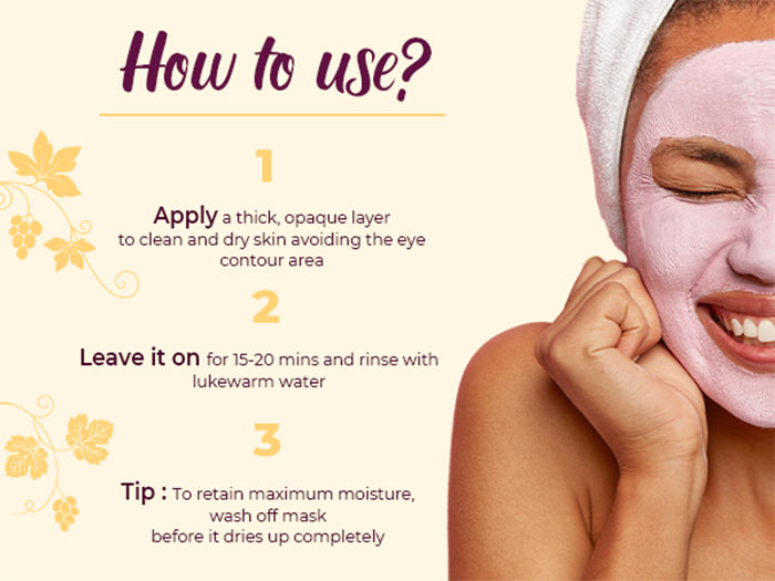 Pilgrim Red Vine Face Mask with Mulberry & Rosehip Oil Buy Pilgrim Red