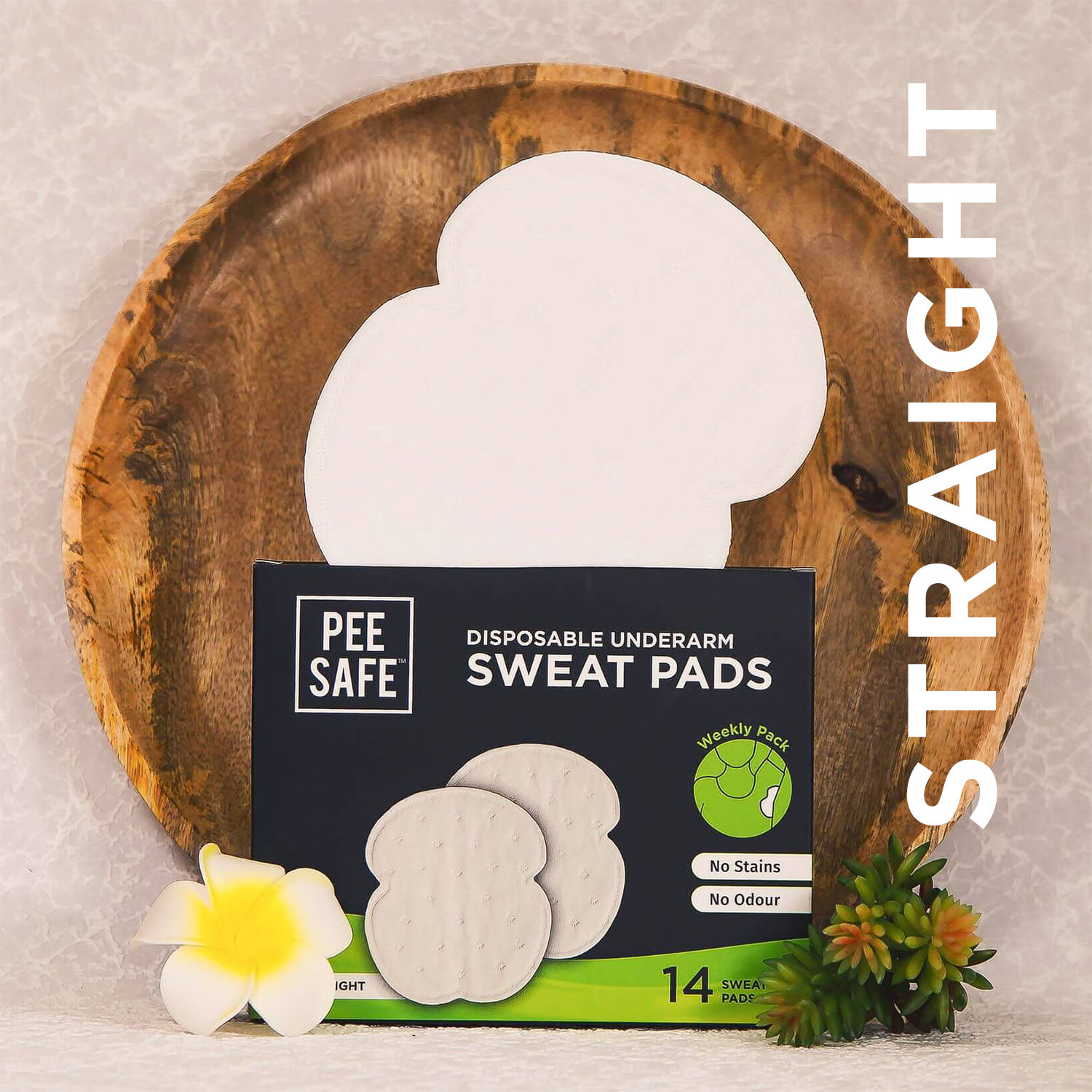 Pee Safe Disposable Underarm Folded Sweat Pads 7 Pairs Buy Pee Safe