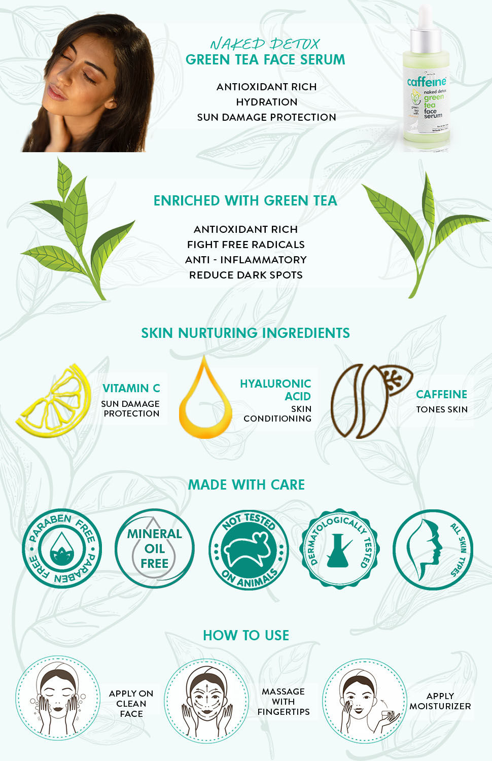 mcaffeine face serum