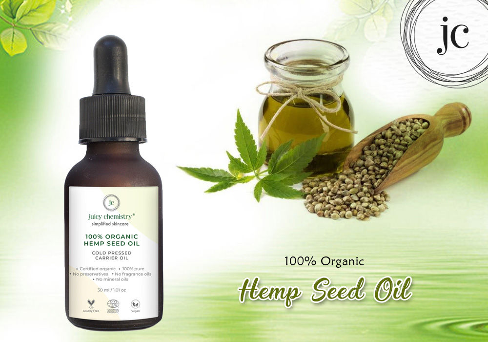Juicy Chemistry 100 Organic Hemp Seed Cold Pressed Carrier Oil Buy
